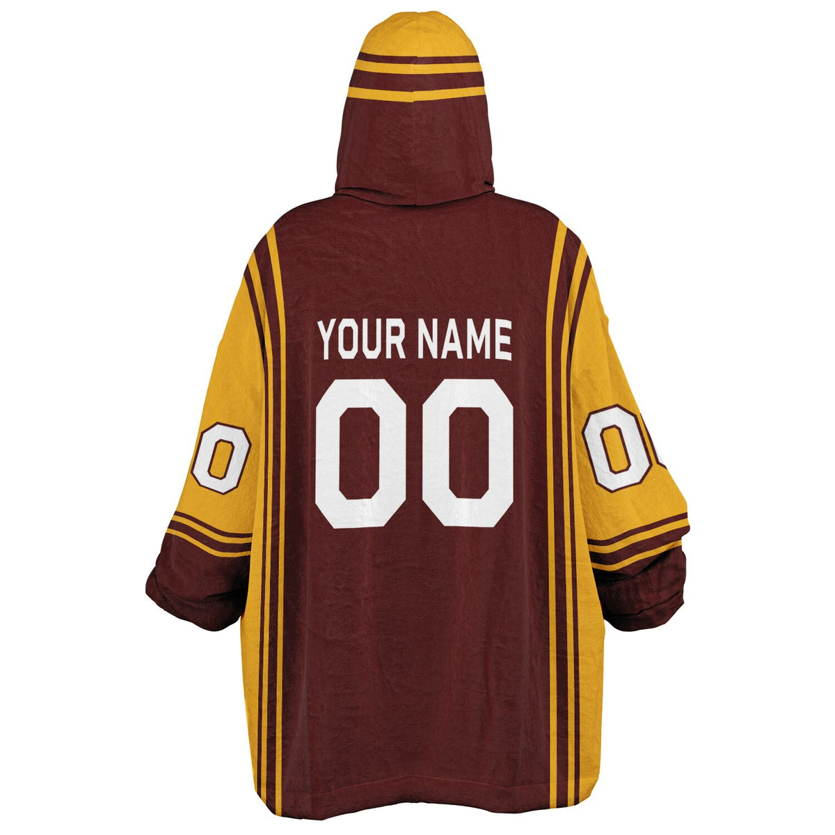 Burgundy/Gold Bold