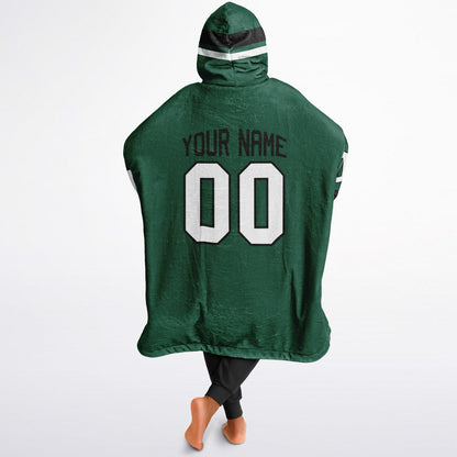 Green/Black/White Superfan Reversible