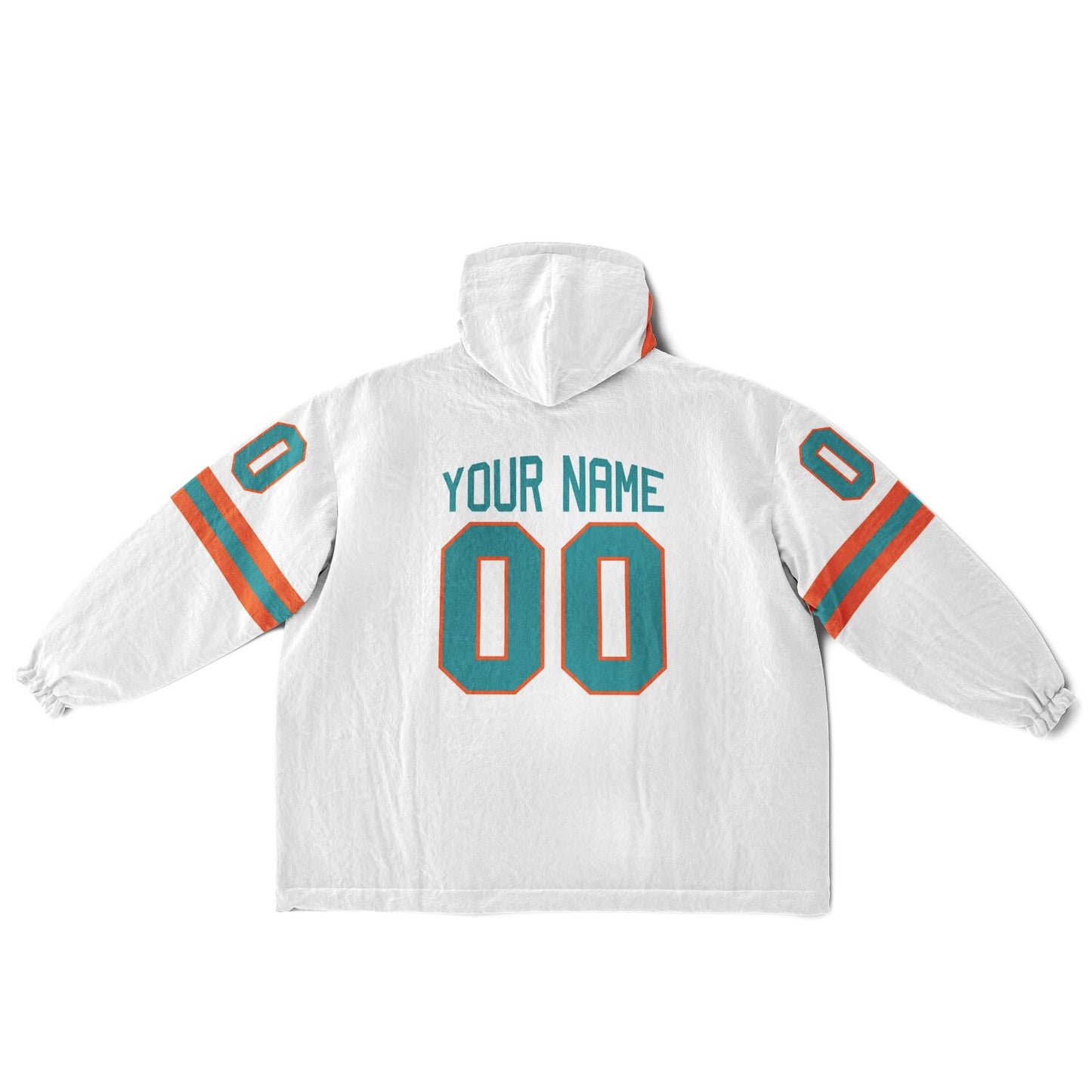 Aqua/Orange Superfan Reversible