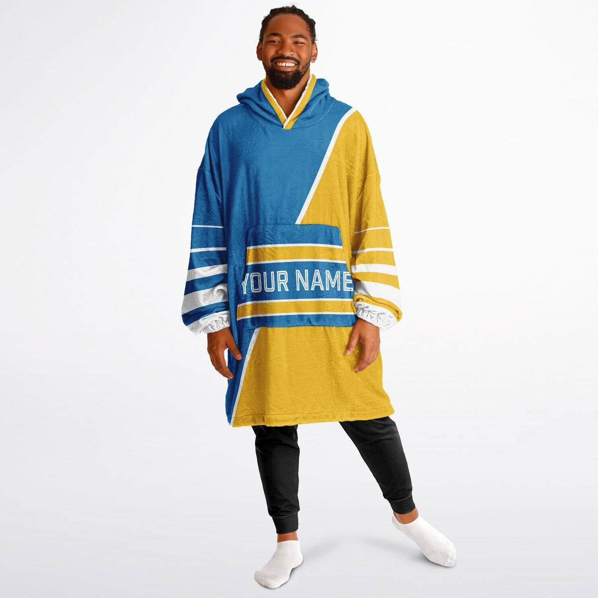 Blue Gold White Split Decision