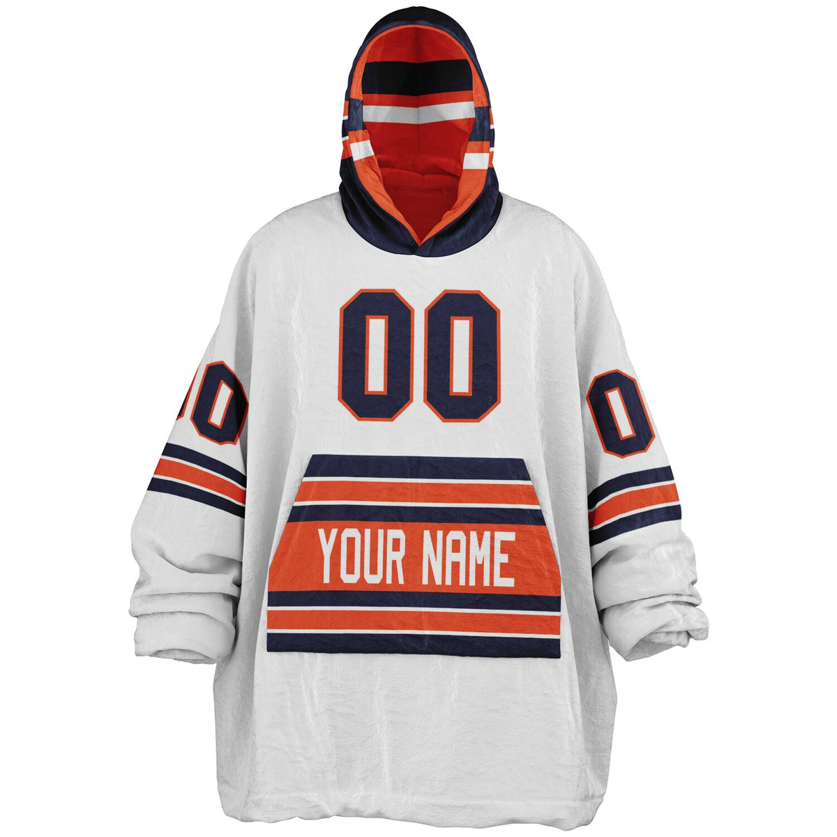 Orange/Navy/White Superfan Reversible