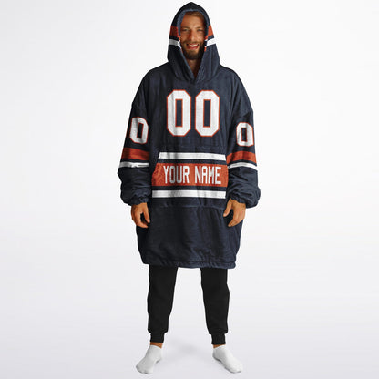 Navy/Orange/White Superfan Reversible