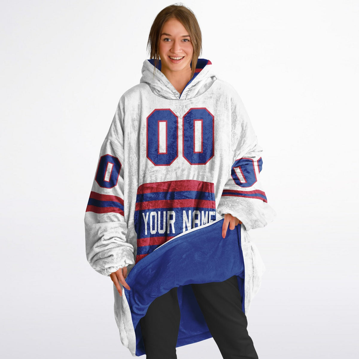 Blue/Red Superfan Reversible