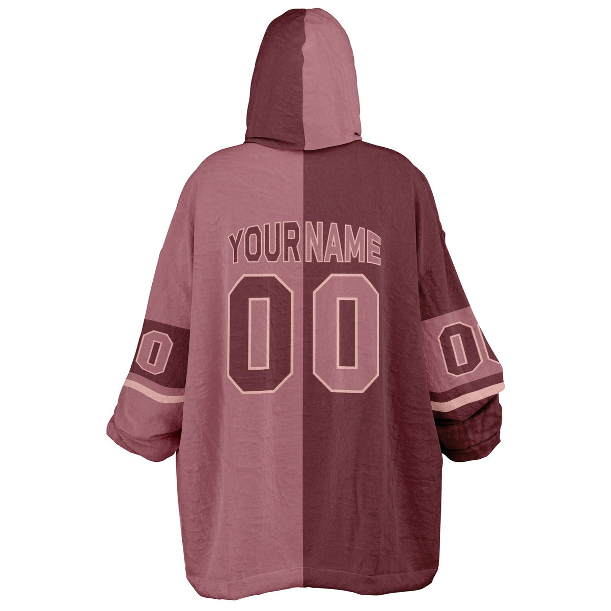 Burgundy Blush Pink Rose Halftime