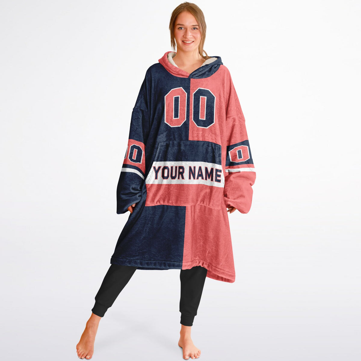 Navy Electric Coral White Halftime