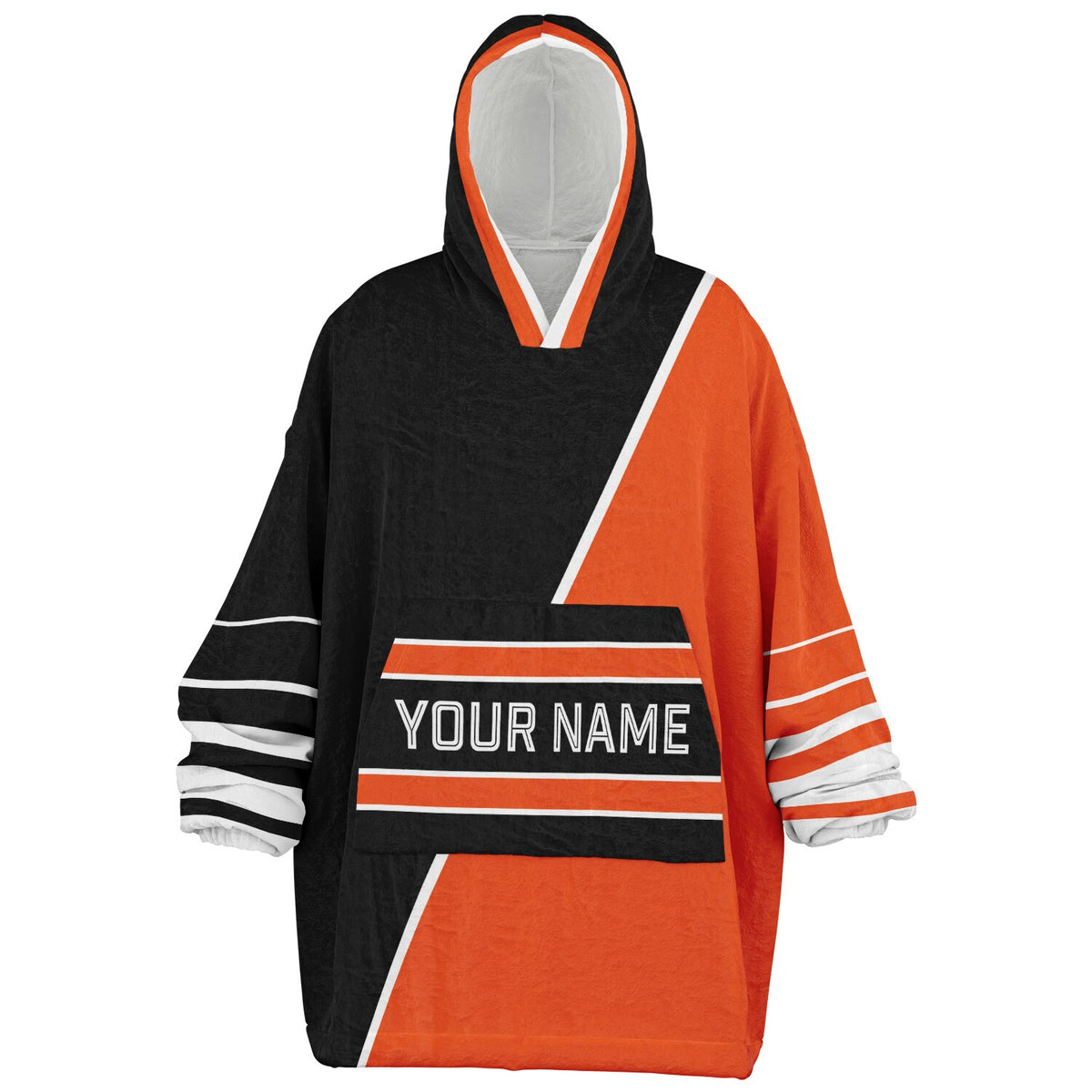 Black Orange White Split Decision