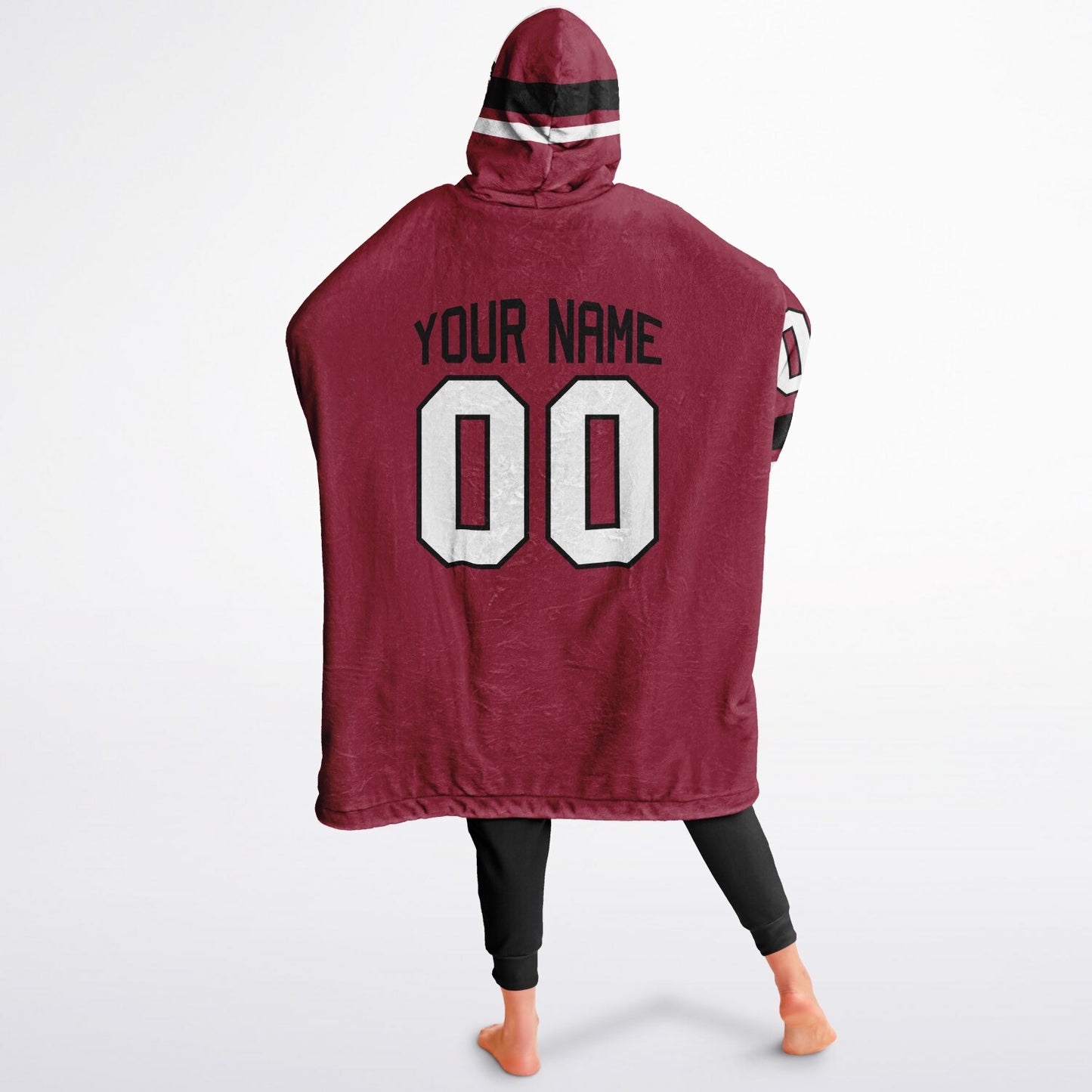 Cardinal Red/Black/White Superfan Reversible
