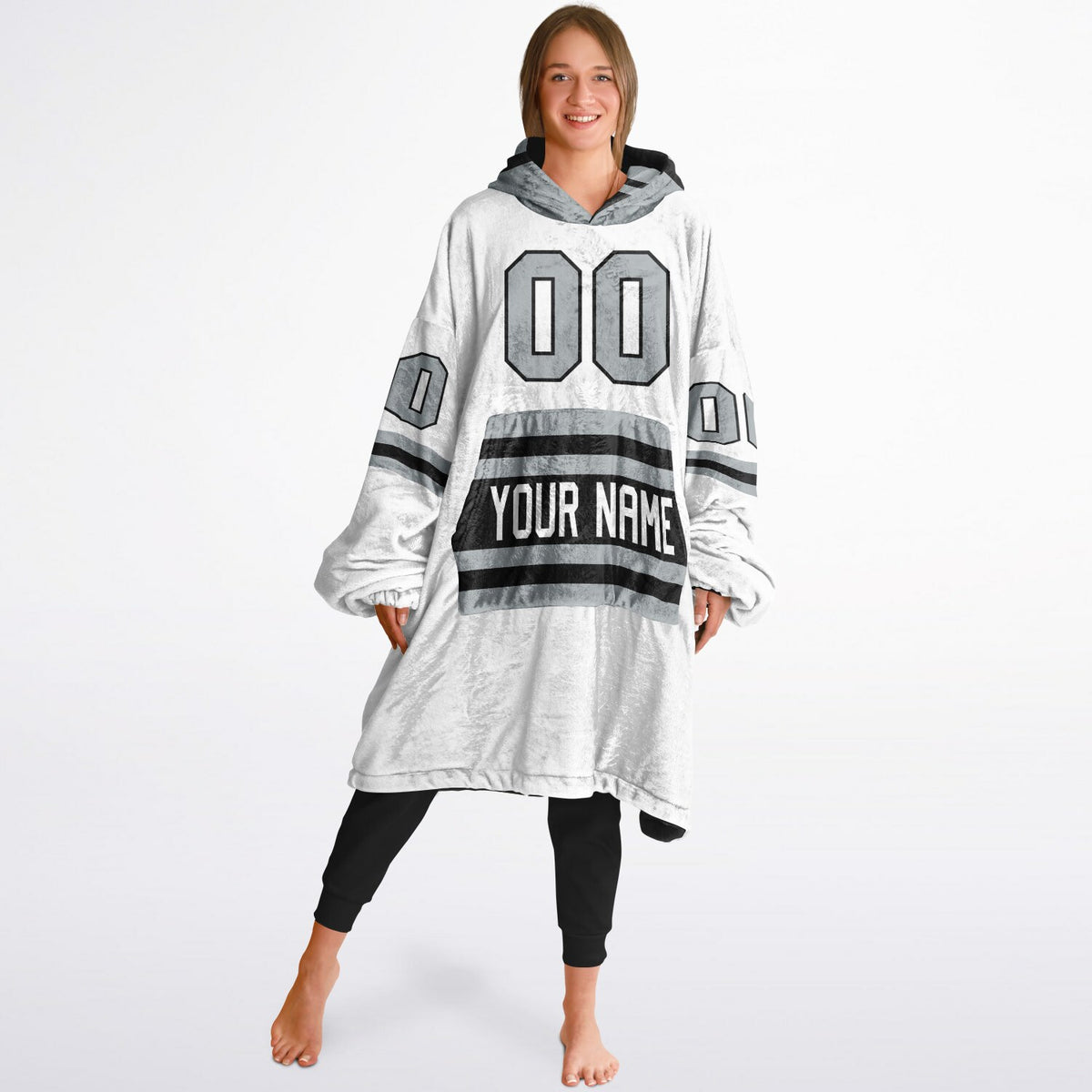 Black/Silver Superfan Reversible