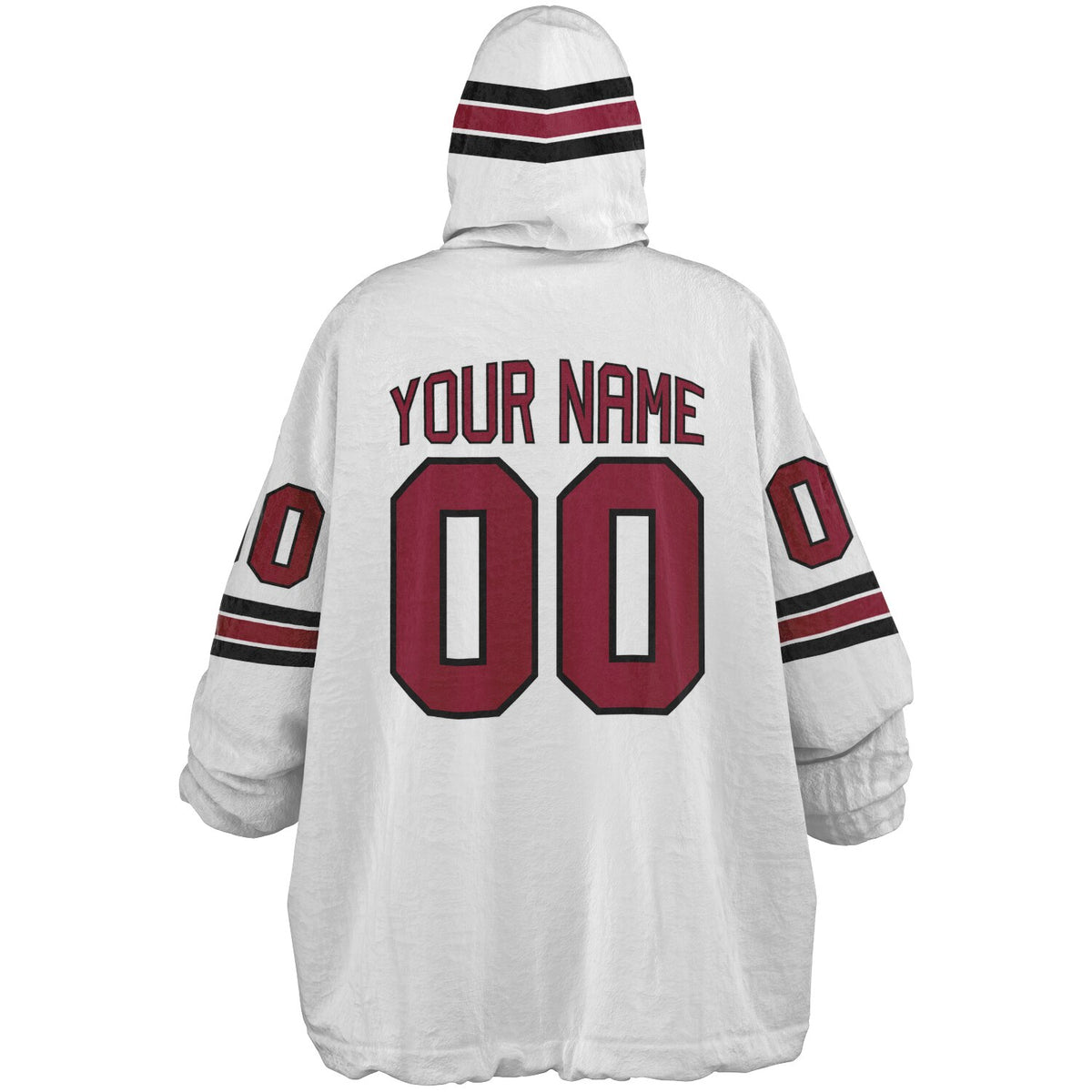 Crimson/Black/White Superfan Reversible