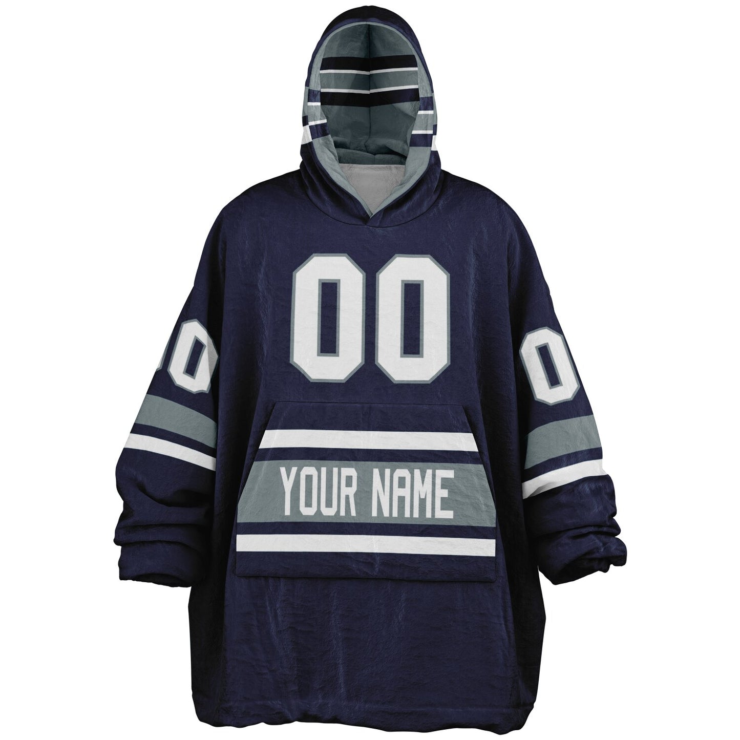Navy/Silver/White Superfan Reversible