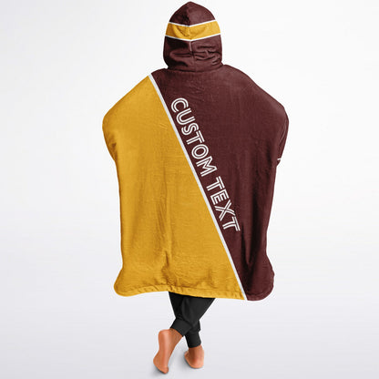 Burgundy/Gold/White Everyday Reversible