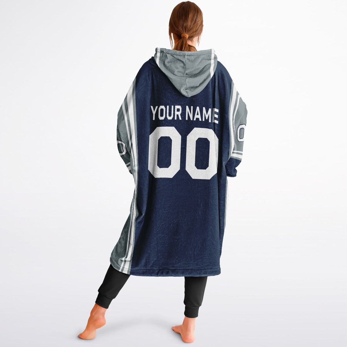 Navy/Silver/White Bold