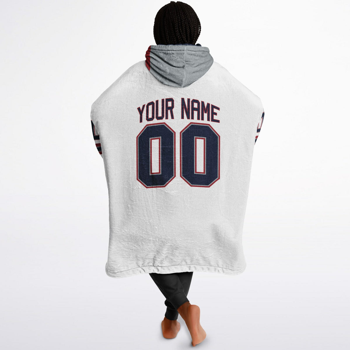 Navy/Red/Silver Superfan Reversible