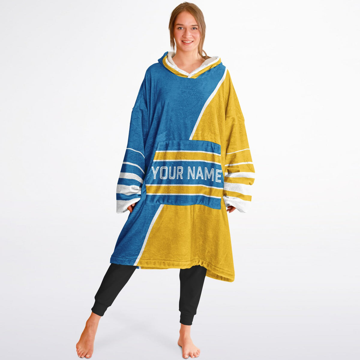 Blue Gold White Split Decision