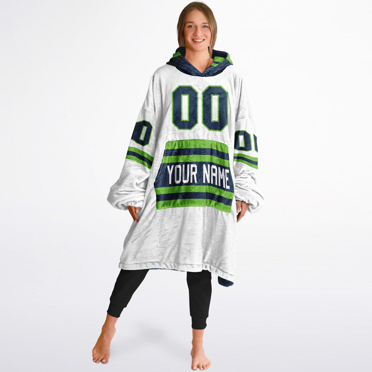 Navy/Green Superfan Reversible