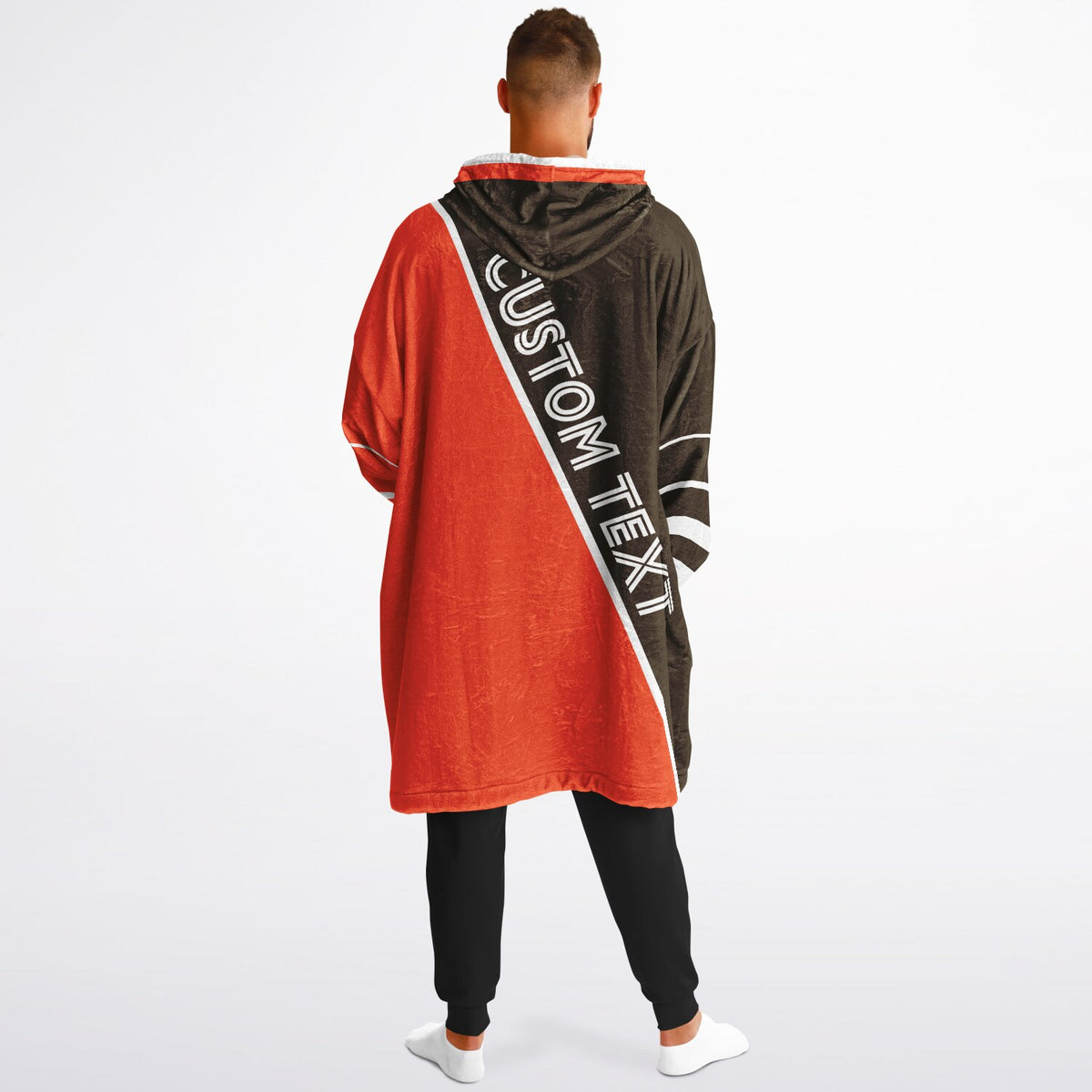 Brown Orange White Split Decision