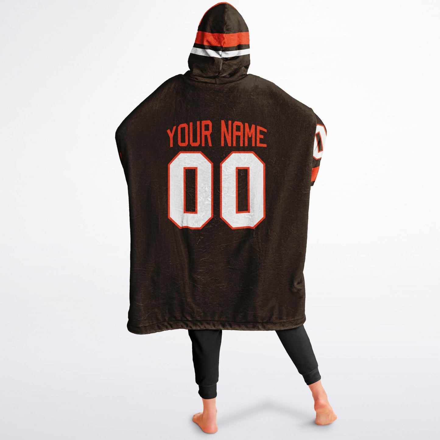 Brown/Orange/White Superfan Reversible