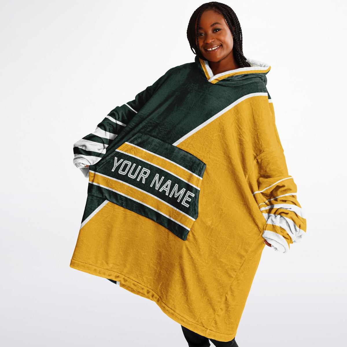 Green Gold White Split Decision
