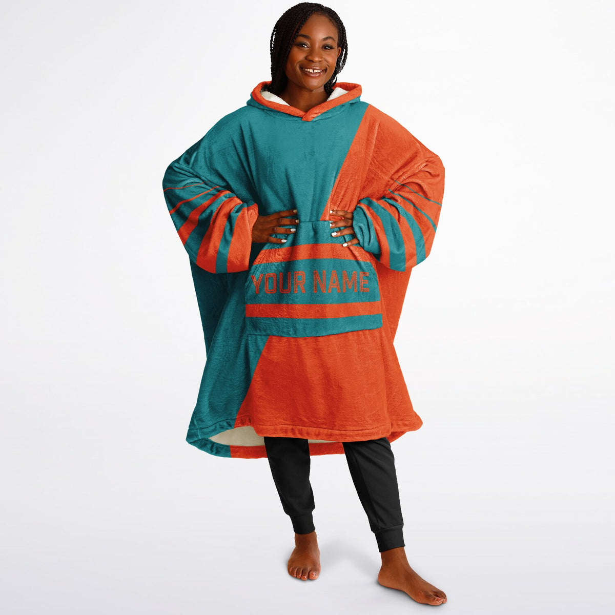Teal & Orange Split Decision
