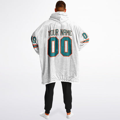 Aqua/Orange/White Superfan Reversible