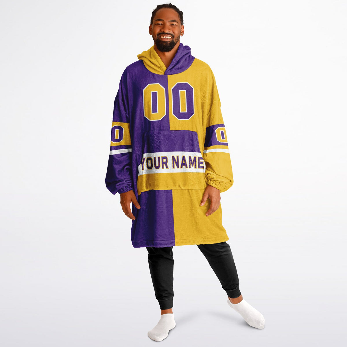 Purple/Gold/White Halftime