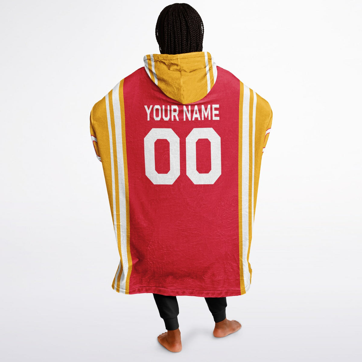 Red/Gold/White Bold