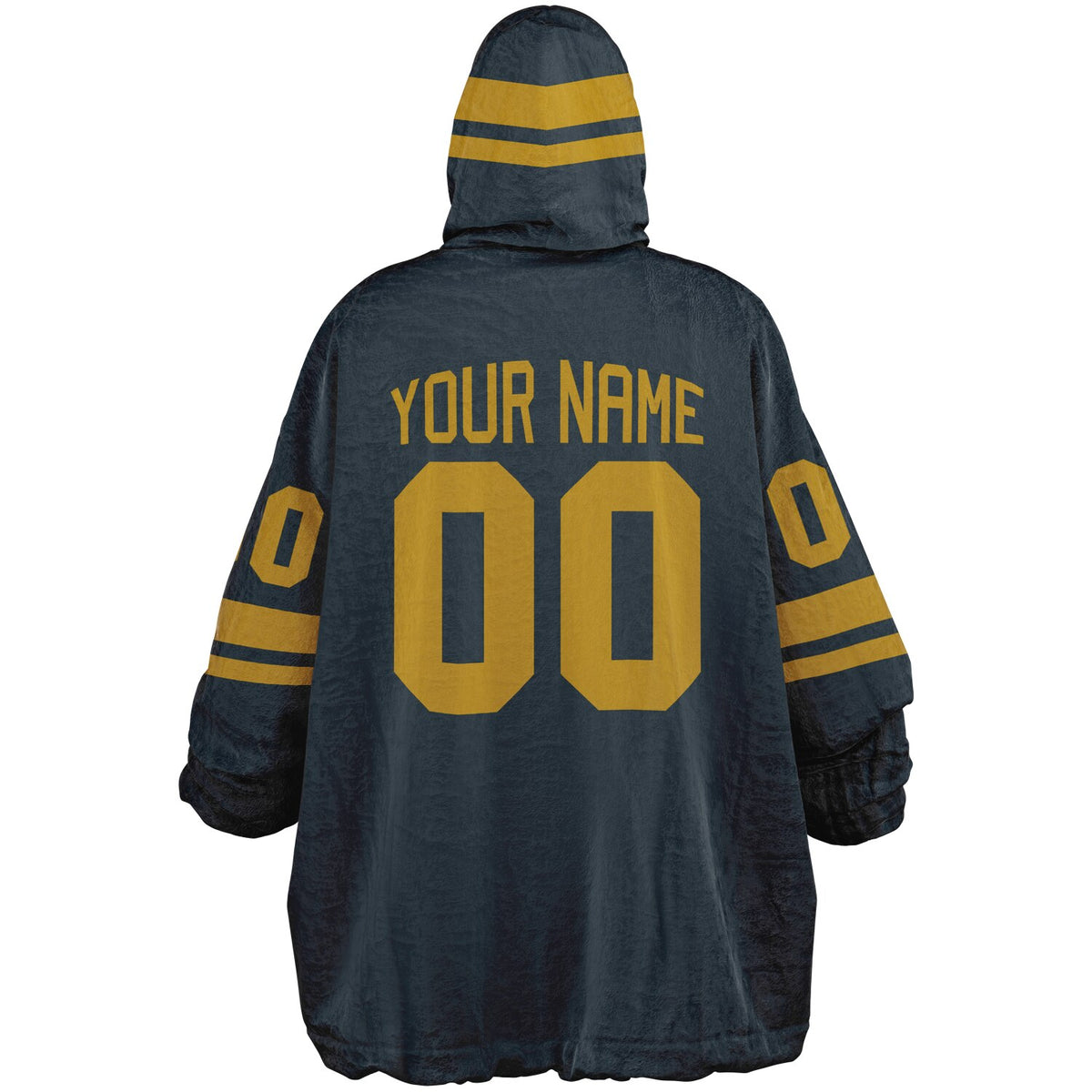 Charcoal & Mustard Superfan Reversible