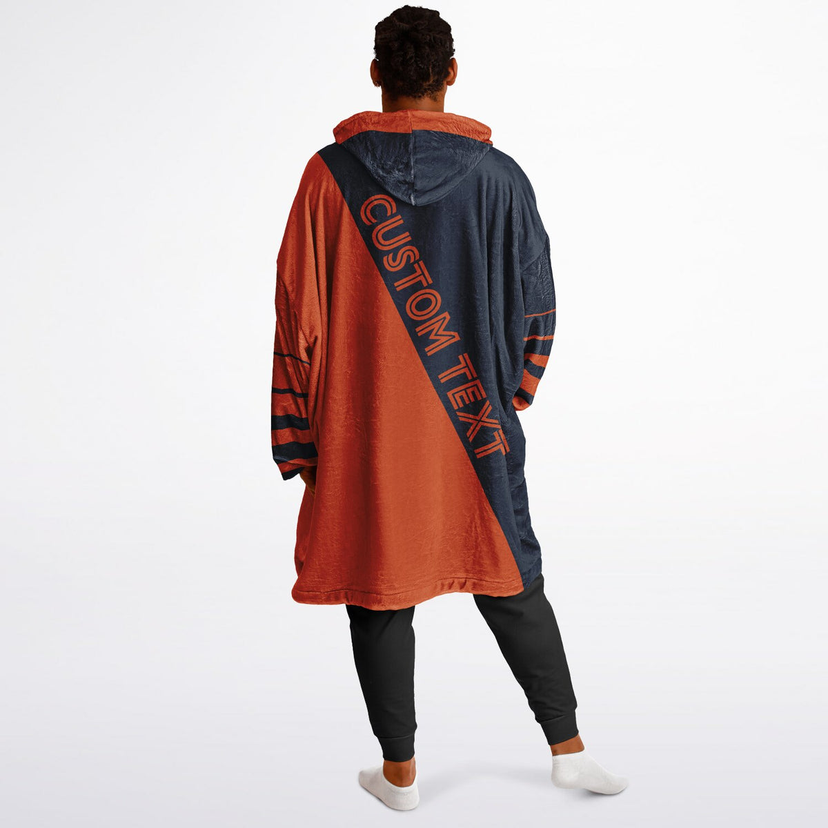 Navy & Orange Split Decision