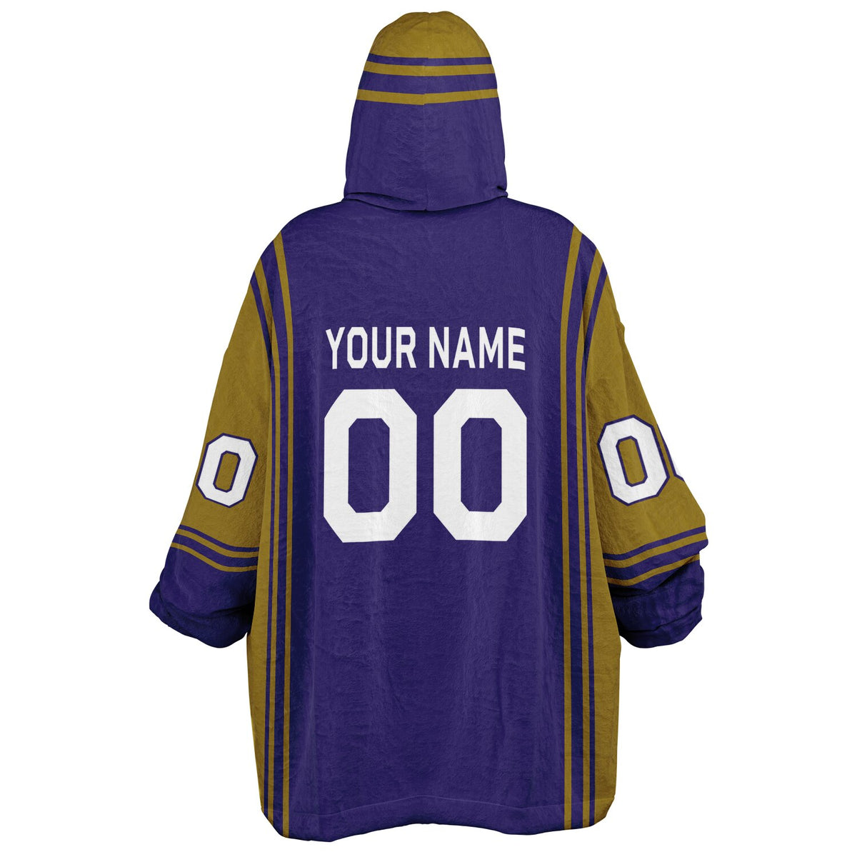 Purple Dark Gold Bold