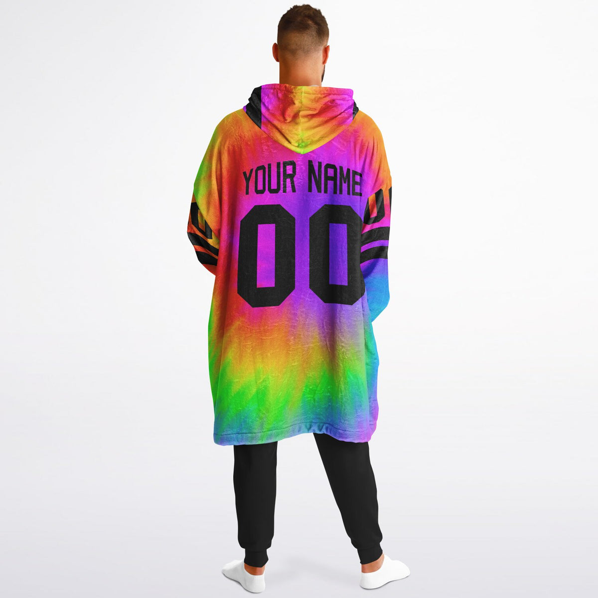 Tie Dye & Black Classic