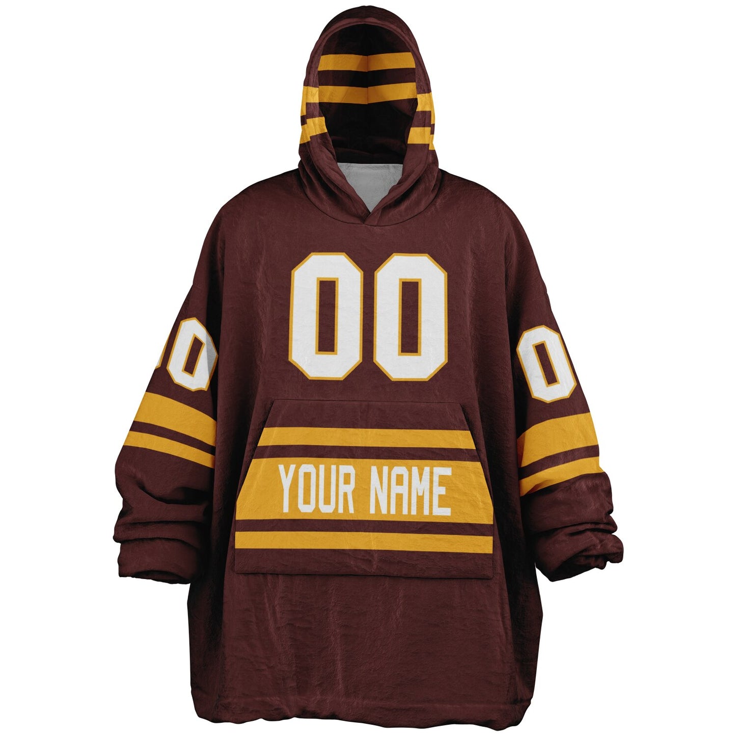 Burgundy/Gold Superfan Reversible