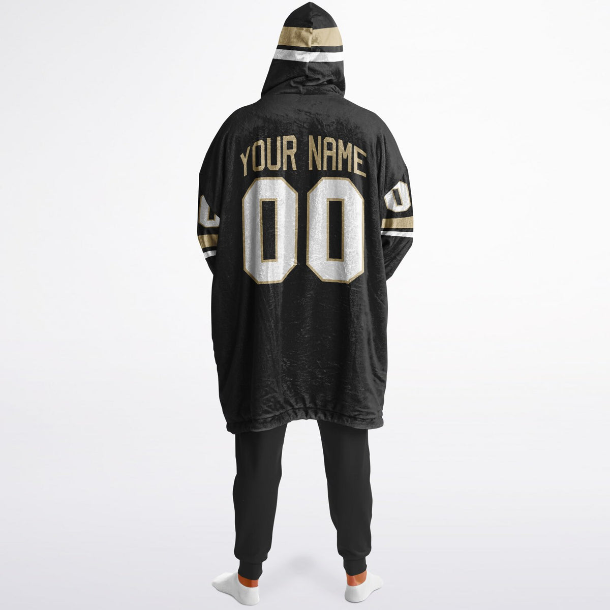 Black/Light Gold/White Superfan Reversible