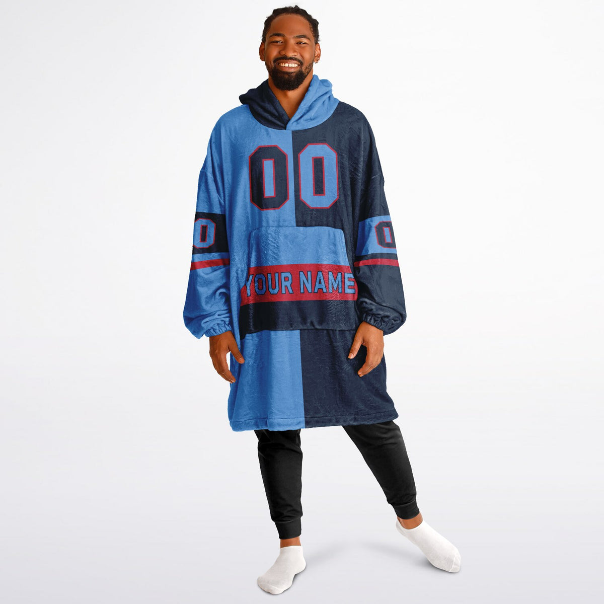 Light Blue/Navy/Red Halftime