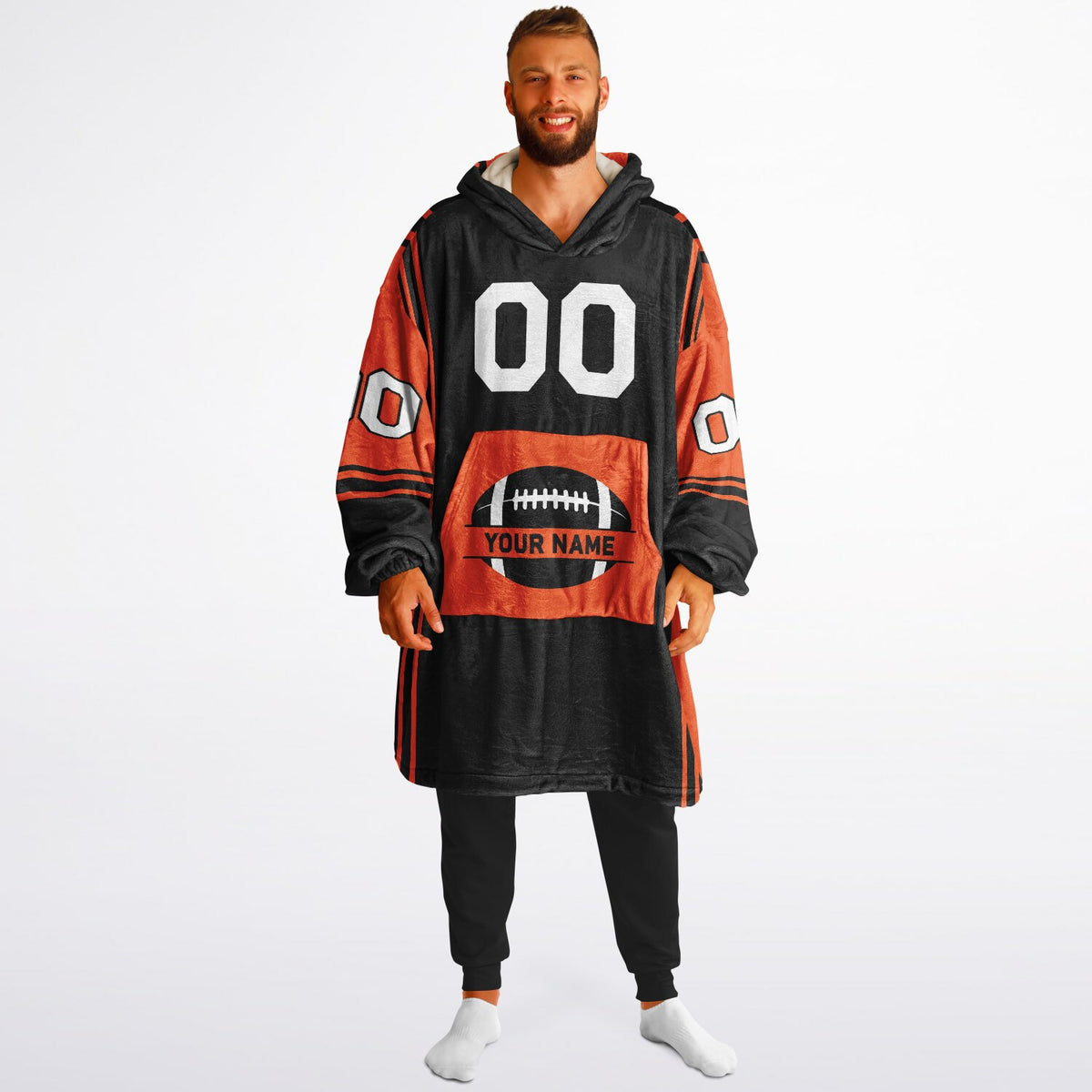 Black/Orange Bold
