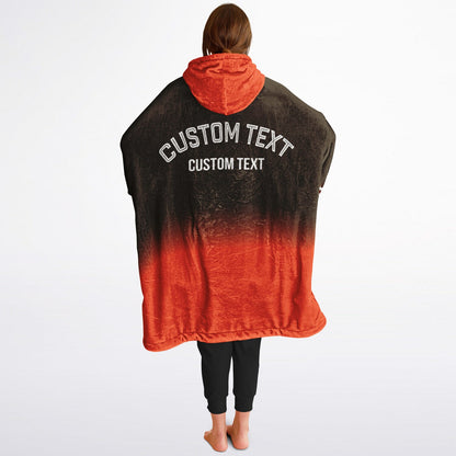 Brown/Orange/White Everyday Reversible