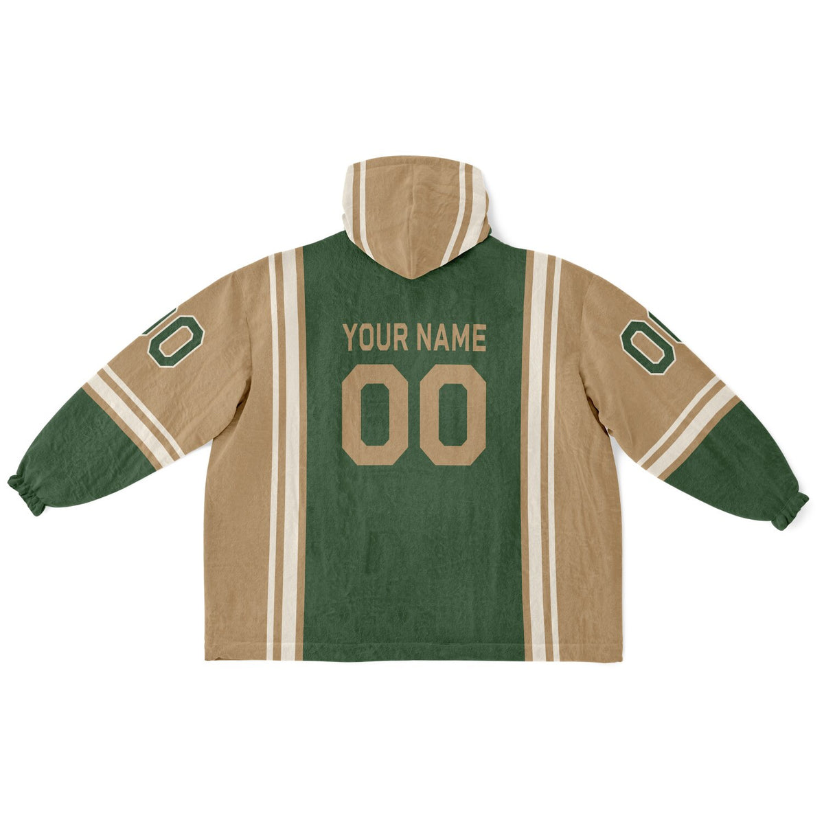 Forest Green Cream Camel Bold