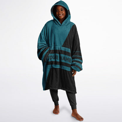 Teal/Black Everyday Reversible