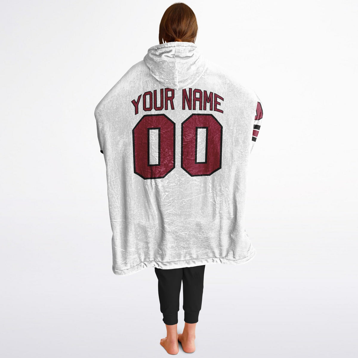 Crimson/Black/White Superfan Reversible