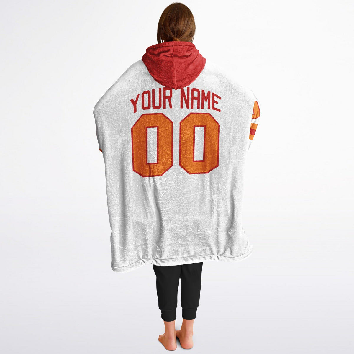 Red/Orange Superfan Reversible