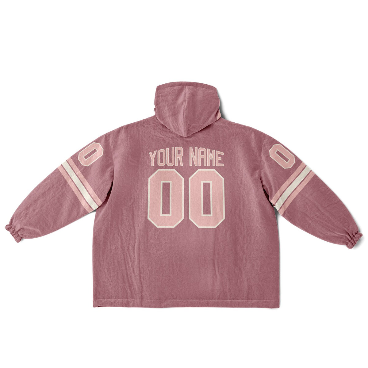 Blush Pink Cream Rose Gold Superfan Reversible