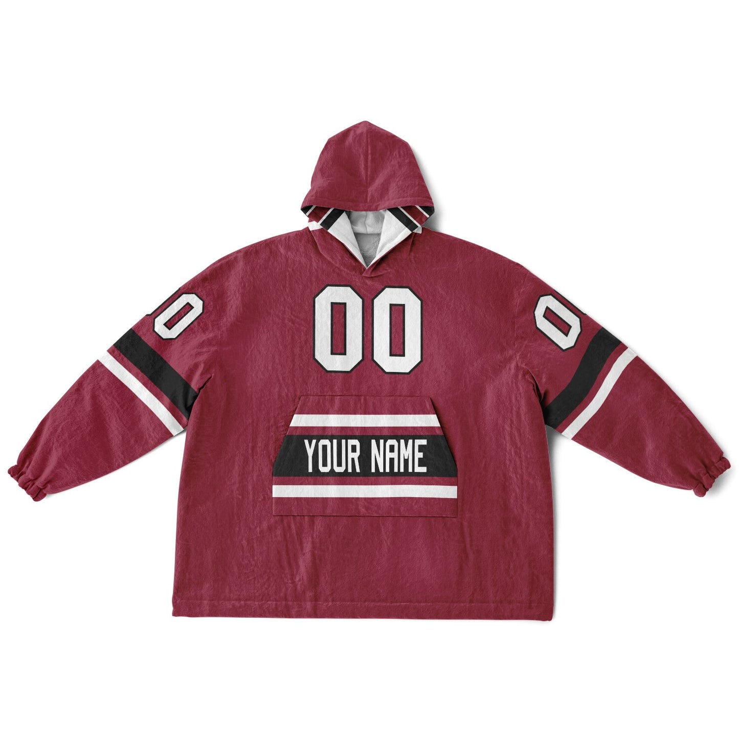 Cardinal Red/Black/White Superfan Reversible