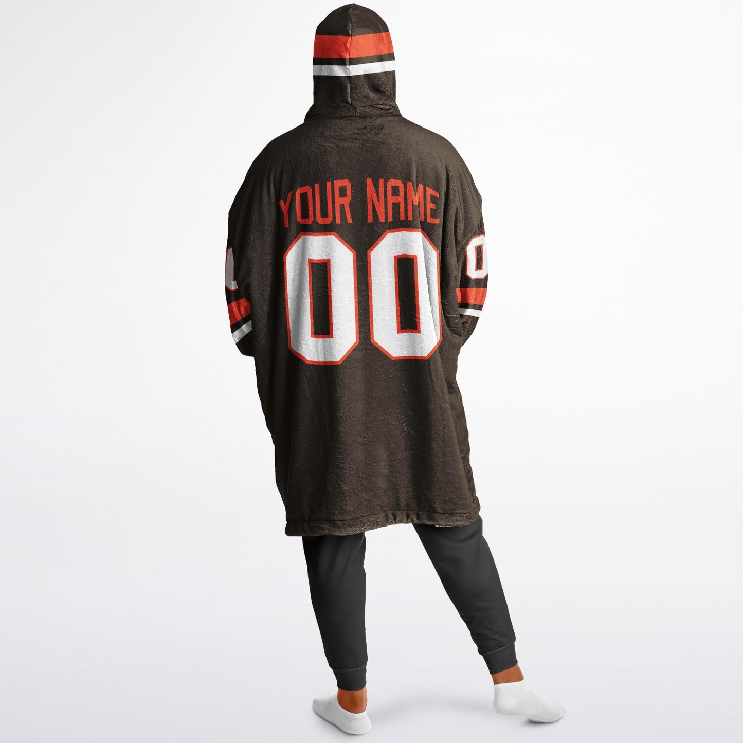 Brown/Orange/White Superfan Reversible