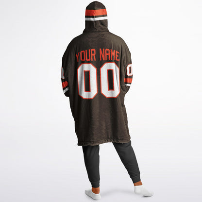 Brown/Orange/White Superfan Reversible