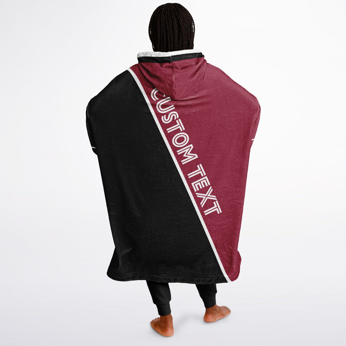 Crimson/Black/White Split Decision