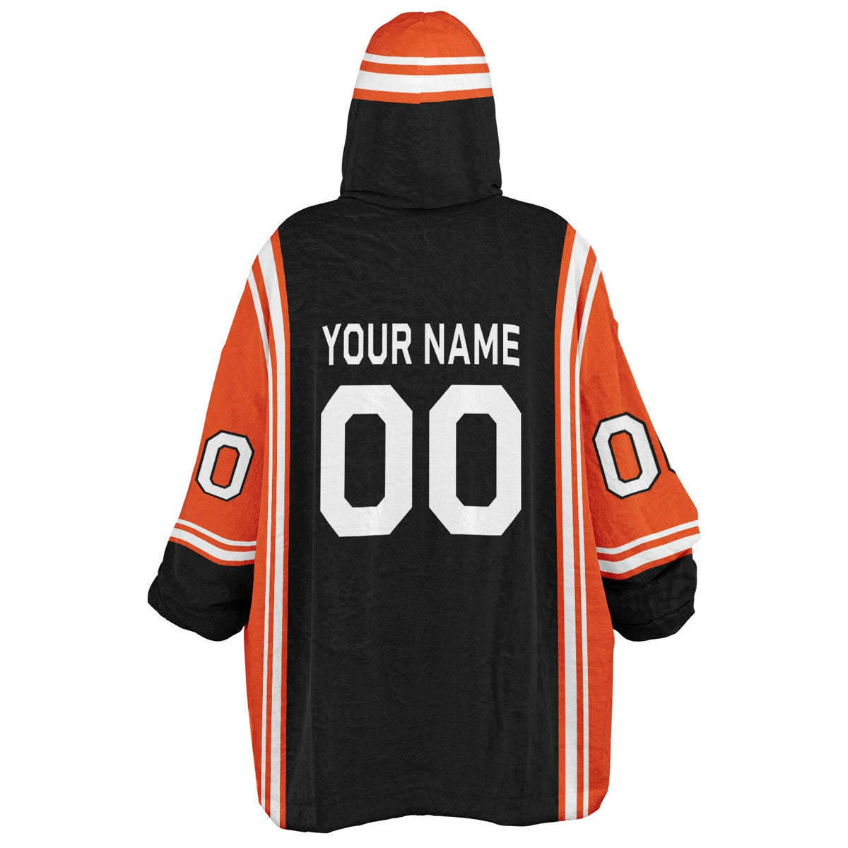 Black/Orange/White Bold