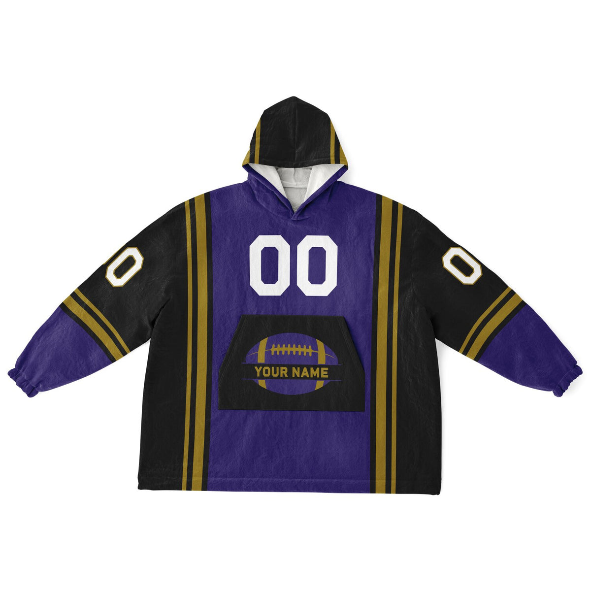 Purple Black Dark Gold Bold