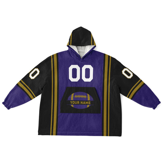 Purple Black Dark Gold Bold
