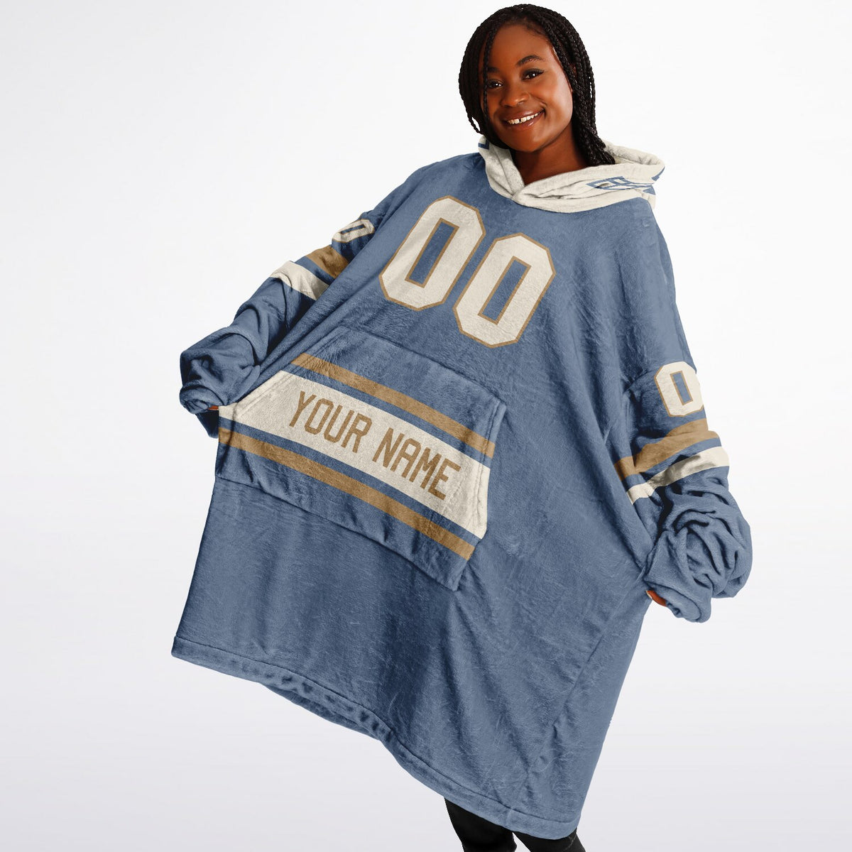 Slate Blue Cream Camel Kickoff