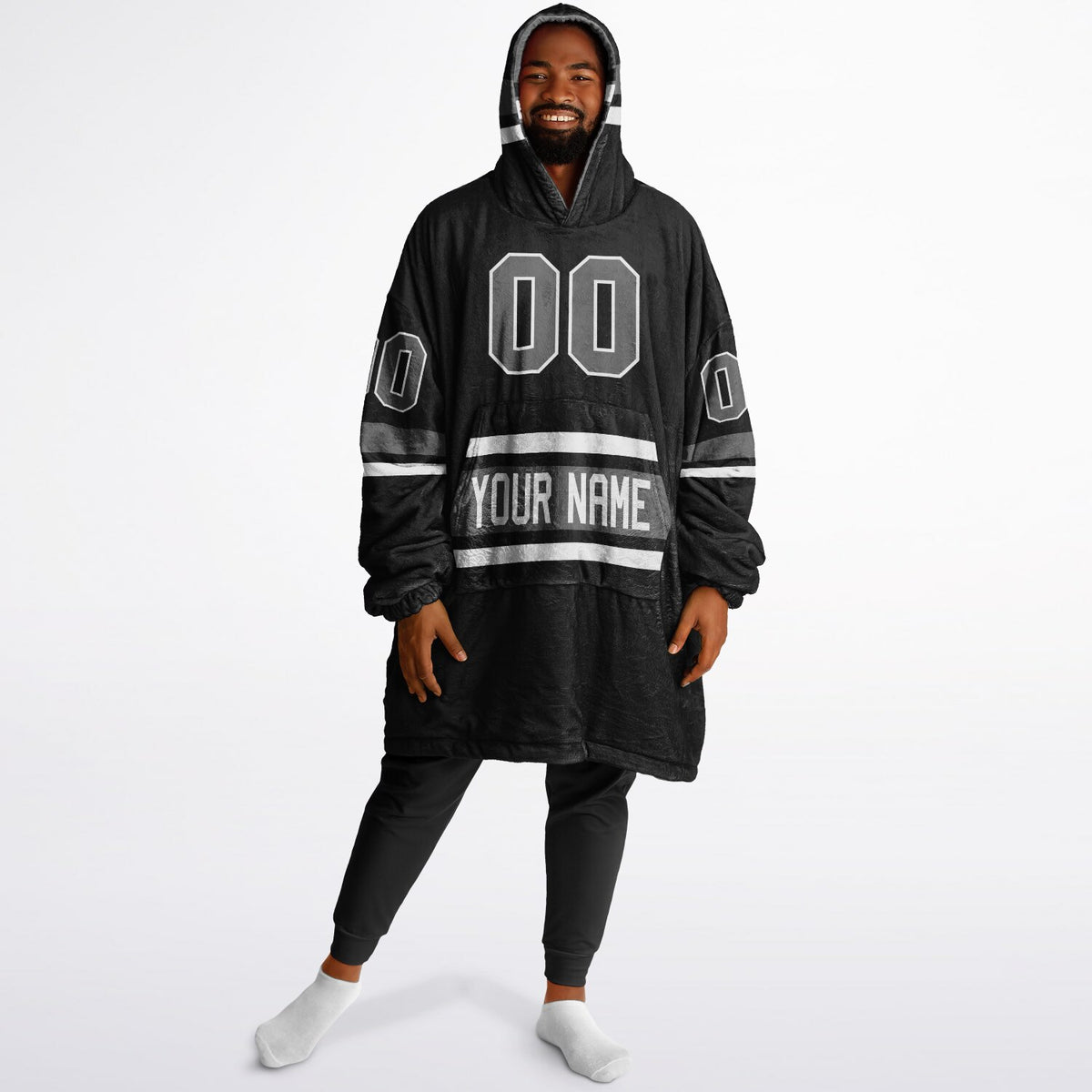 Black Gray White Superfan