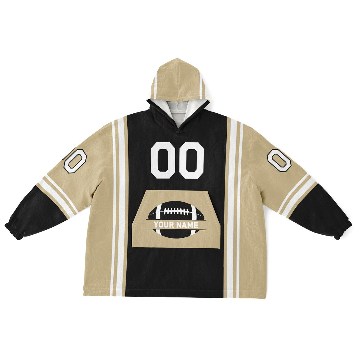 Black/Light Gold/White Bold